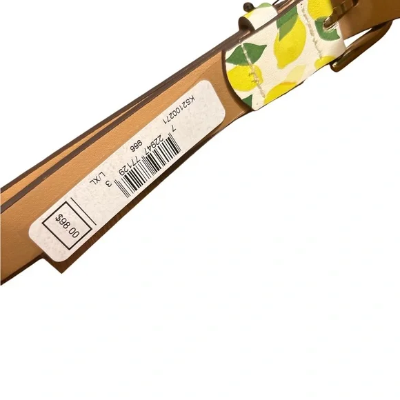 Kate Spade New York Leather Belt Bag in the Lemon Toss print NWT - Picture 4 of 4